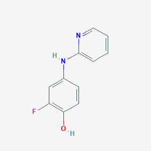 2-Fluoro-4-(pyridin-2-ylamino)phenol