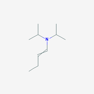 molecular formula C10H21N B8609081 N,N-Di(propan-2-yl)but-1-en-1-amine CAS No. 112185-30-5