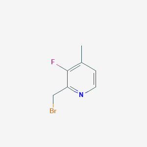 2-(Bromomethyl)-3-fluoro-4-methylpyridine