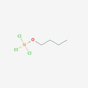molecular formula C4H9Cl3OSi B8609114 Trichloro(butyloxy)silane 