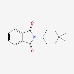 molecular formula C16H17NO2 B8609120 2-(4,4-Dimethylcyclohex-2-enyl)isoindoline-1,3-dione 