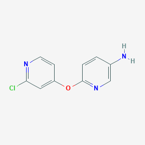 6-(2-Chloropyridin-4-yloxy)pyridin-3-amine
