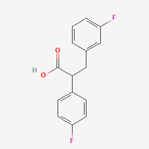3-Fluoro-alpha-(4-fluorophenyl)-benzenepropanoic acid