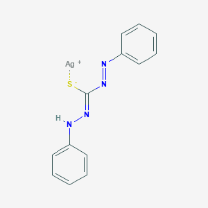 molecular formula C13H11AgN4S B086095 Dithizone Silver Complex CAS No. 12154-56-2