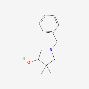 5-Benzyl-5-azaspiro[2.4]heptan-7-ol