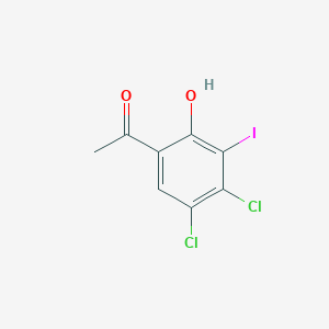 1-(4,5-Dichloro-2-hydroxy-3-iodophenyl)ethanone