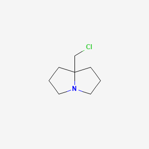 7a-(chloromethyl)-hexahydro-1H-pyrrolizine