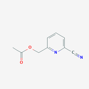 (6-cyanopyridin-2-yl)methyl Acetate