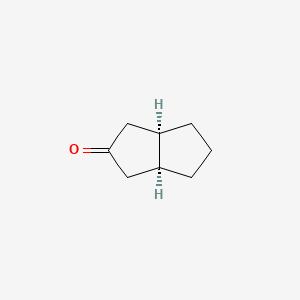 molecular formula C8H12O B8609913 cis-Hexahydro-pentalen-2-one 