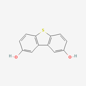 molecular formula C12H8O2S B8609920 2,8-Dihydroxydibenzothiophene 