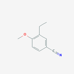 molecular formula C10H11NO B8610010 3-Ethyl-4-methoxybenzonitrile 