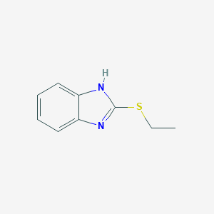 molecular formula C9H10N2S B086101 2-Ethylsulfanyl-1H-benzoimidazole CAS No. 14610-11-8