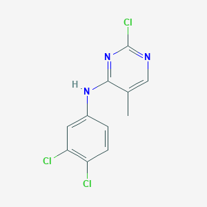 2-Chloro-4-(3,4-dichloroanilino)-5-methylpyrimidine