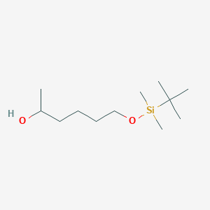 2-Hexanol, 6-[[(1,1-dimethylethyl)dimethylsilyl]oxy]-