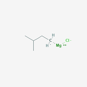 molecular formula C5H11ClMg B8610291 magnesium;2-methylbutane;chloride 