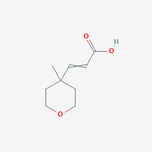 3-(4-Methyl-tetrahydro-pyran-4-yl)-acrylic acid