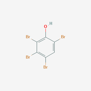 molecular formula C6H2Br4O B086105 2,3,4,6-Tetrabromophenol CAS No. 14400-94-3