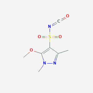 1,3-Dimethyl-5-methoxypyrazole-4-sulfonyl isocyanate