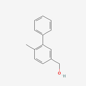 molecular formula C14H14O B8610678 (6-Methyl-biphenyl-3-yl)-methanol 