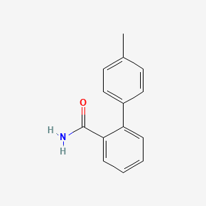 molecular formula C14H13NO B8610857 2-(4-Methylphenyl)benzamide 