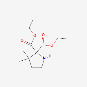 Diethyl 3,3-dimethylpyrrolidine-2,2-dicarboxylate