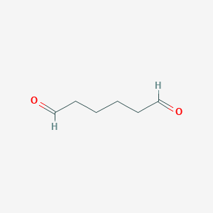 molecular formula C6H10O2 B086109 Adipaldehyde CAS No. 1072-21-5