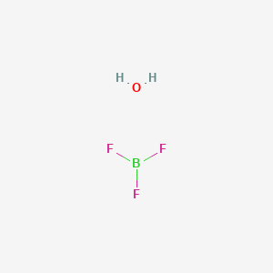 molecular formula BF3H2O B8610901 Trifluoroborane Hydrate CAS No. 15433-40-6