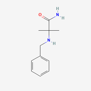 2-Benzylamino-2-methyl-propionamide