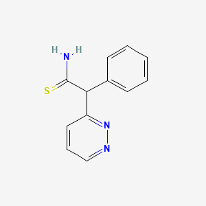 alpha-Phenyl-3-pyridazineethanethioamide