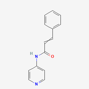 molecular formula C14H12N2O B8611290 N-(Pyridin-4-yl)-cinnamamide 