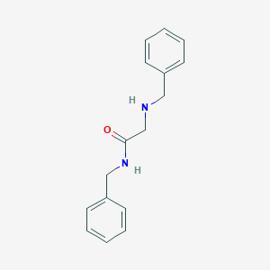 molecular formula C16H18N2O B086113 N-benzyl-2-(benzylamino)acetamide CAS No. 1089-31-2