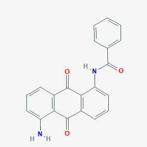 molecular formula C21H14N2O3 B086115 1-Amino-5-benzoylaminoanthraquinone CAS No. 117-06-6