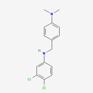 3,4-dichloro-N-[4-(dimethylamino)benzyl]aniline