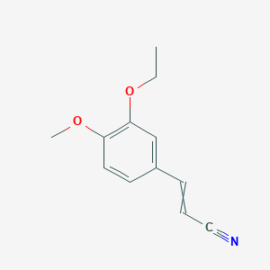 3-(3-Ethoxy-4-methoxy-phenyl)-acrylonitrile