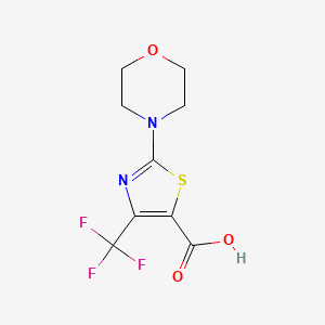 2-Morpholino-4-(trifluoromethyl)thiazole-5-carboxylic acid