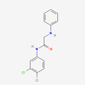 N-(3,4-Dichloro-phenyl)-2-phenylamino-acetamide