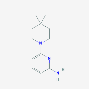 6-(4,4-Dimethylpiperidin-1-yl)pyridin-2-amine