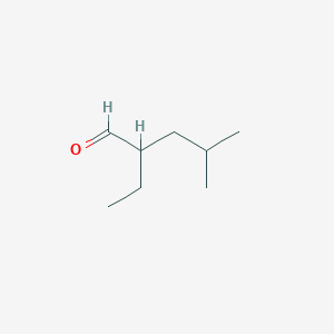 molecular formula C8H16O B086117 2-Ethyl-4-methylpentanal CAS No. 10349-95-8