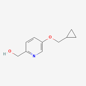 (5-(Cyclopropylmethoxy)pyridin-2-yl)methanol