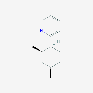 molecular formula C13H19N B8611841 2-[(1S,2R,4R)-2,4-dimethylcyclohexyl]pyridine CAS No. 701278-68-4