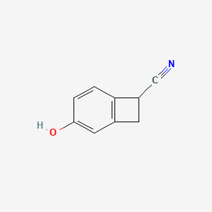 3-Hydroxybicyclo[4.2.0]octa-1,3,5-triene-7-carbonitrile
