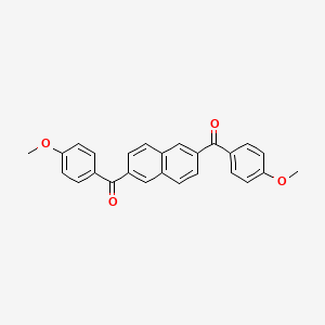 2,6-Bis(4-methoxybenzoyl)naphthalene