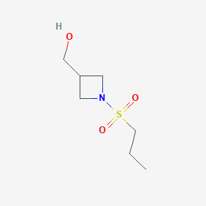 [1-(Propane-1-sulfonyl)-azetidin-3-yl]methanol