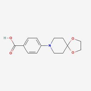 4-(1,4-Dioxa-8-azaspiro[4.5]decane-8-yl)benzoic acid