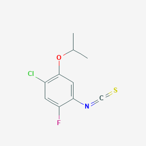 1-Chloro-5-fluoro-4-isothiocyanato-2-[(propan-2-yl)oxy]benzene