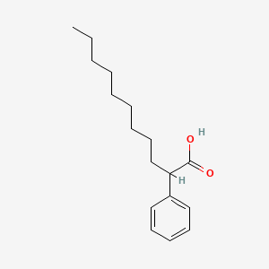 molecular formula C17H26O2 B8612354 2-Phenylundecanoic acid 