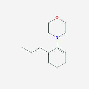4-(6-Propyl-1-cyclohexen-1-yl)morpholine