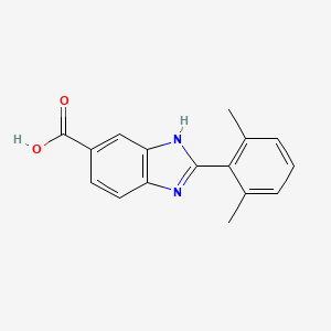 2-(2,6-dimethylphenyl)-3H-benzoimidazole-5-carboxylic acid