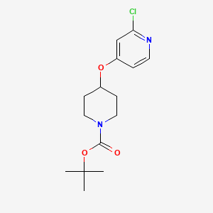 Tert-butyl 4-(2-chloropyridin-4-yloxy)piperidine-1-carboxylate