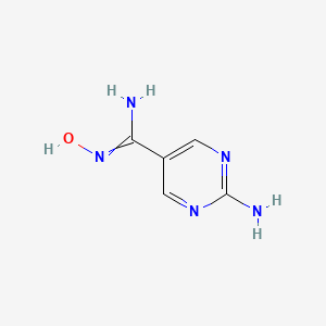 molecular formula C5H7N5O B8612718 MFCD22196329 